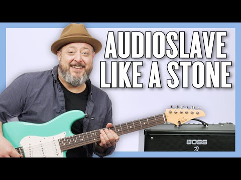 Audioslave Like a Stone Guitar Lesson + Tutorial