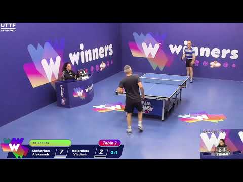 WINners CUP table 2  31.10  Shcherban Aleksandr - Kolomiets Vladimir 14:15