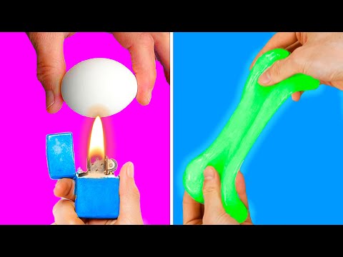 Coole Experimente, die man zu Hause machen kann!