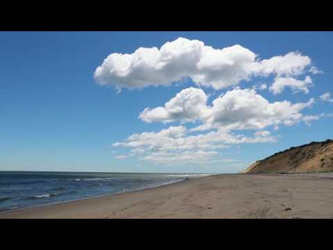 View of the beach and surf at Marconi Beach