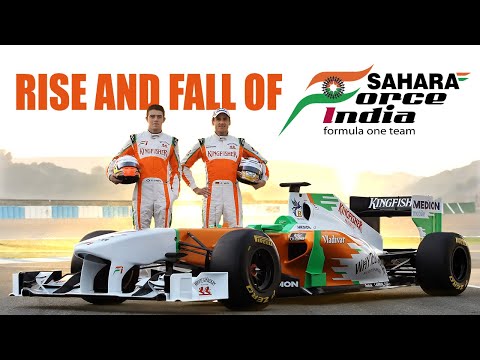 The Rise & Fall of Vijay Mallya's Force India F1 | Story of the Only Indian F1 Team #F1 #ForceIndia