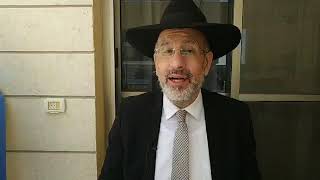 Message de remerciement du rav David Touitou projet charidy 2020