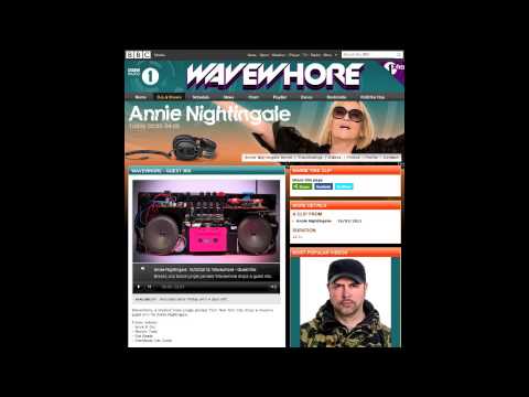 Wavewhore Returns to BBC Radio 1 - The Annie Nightingale Show