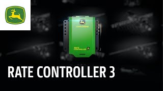 John Deere Control TWO products at once with Rate Controller 3