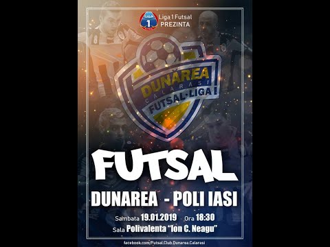 Futsal Club Dunarea Calarasi - Poli Iasi - Goluri
