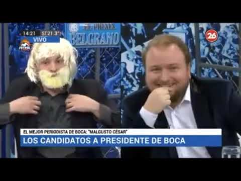 Tano Santarsiero imita al emperador Augusto César - Toscano perdido | FÚTBOL AL HORNO