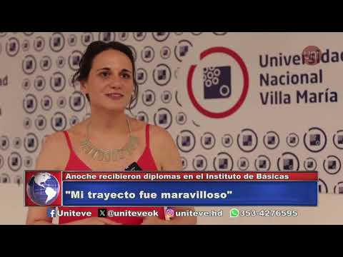 XXXIX Ceremonia de Colación de la UNVM: la palabra de Carolina Morgante