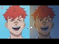 HOW TO COLOR ANIME LIGHTING Day And Night
