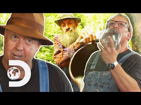 Mark & Digger Work Out Popcorn's Secret Recipe! | Moonshiners