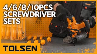 Video de Juego de destornilladores Tolsen de 6 piezas