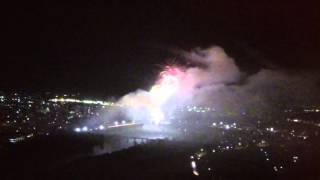 preview picture of video '空撮　五所川原花火大会　GoPro: Fireworks From A Drone in Gosyogawara'