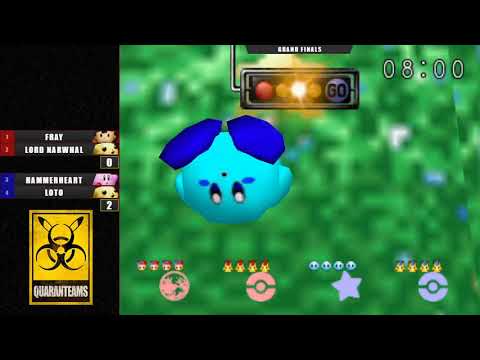 QuaranTEAMS Grand Finals - Fray & lord narwhal Vs. HAMMERHEART & Loto - Super Smash Bros - SSB64