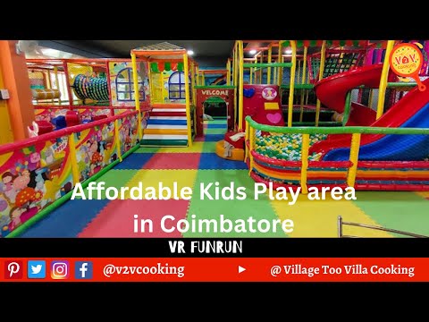 VR FUNRUN | Affordable Kids Play area in Coimbatore | Soft Indoor Play Area for Kids |Kids play area