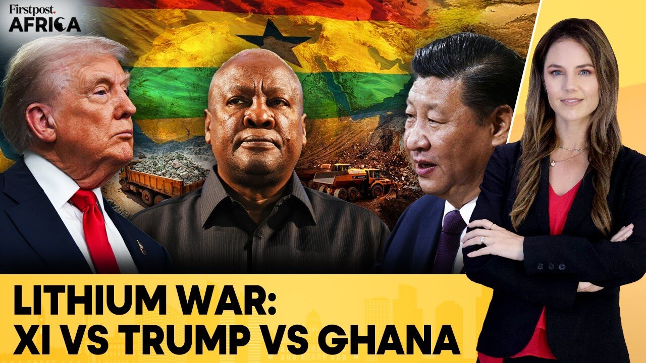 Ghana Enters Lithium Race as China and West Compete for Supply Chains | Firstpost Africa | N18G