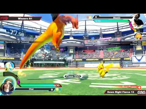 DRF13 - Pokken - W1: Char (Charizard) vs Blue53 (Pikachu)