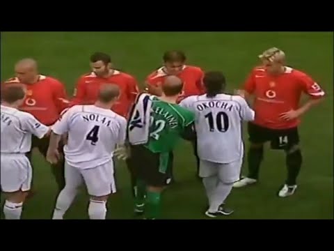 Jay Jay Okocha takes on United Manchester .Background music video