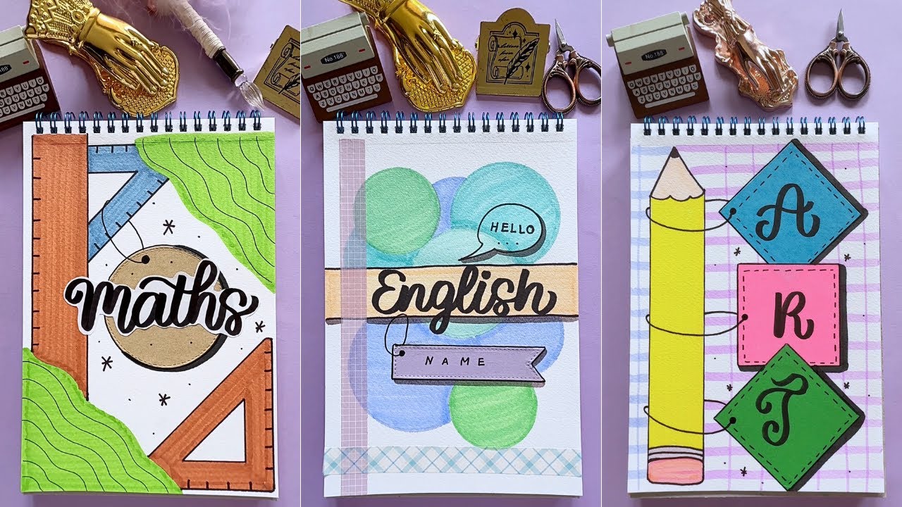 11 Creative Front Page Designs for School Projects