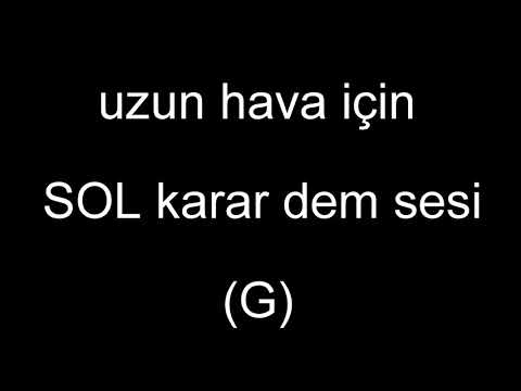 "SOL" karar dem sesi. (uzun havalar için)