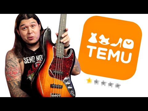 COMPRE EL BAJO MÁS BARATO DE TEMU 🎸| Eddie Warboy