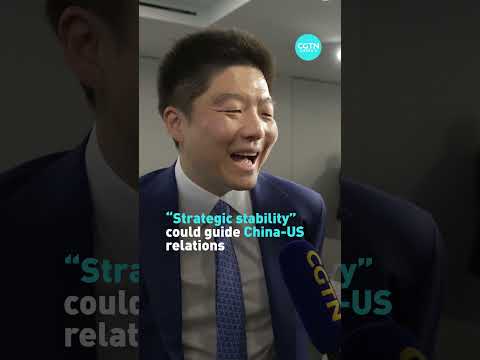 “Strategic stability” could guide China US relations