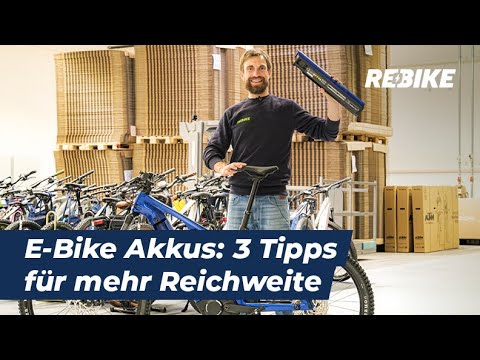 E-Bike Akkus: 3 Tipps für mehr Reichweite I Rebike.com