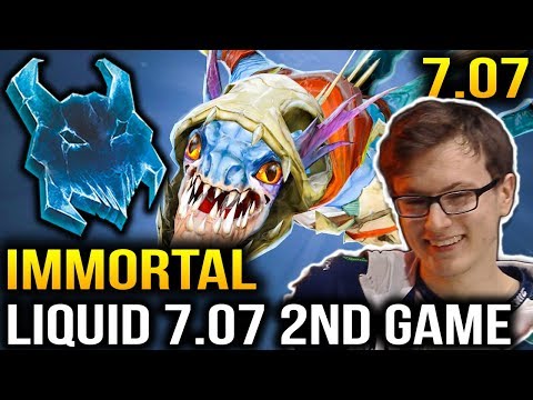 LIQUID Dota 7.07 Game VS Immortal - Miracle Slark is Too Strong Dota 2