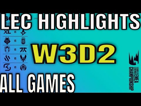 LEC Highlights ALL GAMES W3D2 Summer 2023 | Week 3 Day 2