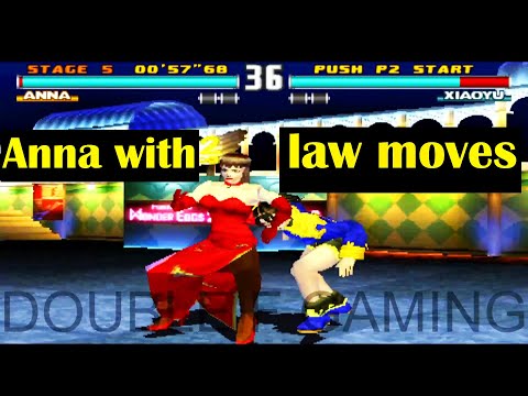 Anna with Law Best Moves Gameplay - Tekken 3 (Arcade Version) (Remake)