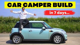 Stealth Car Camper (full build)
