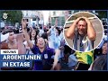 Voetbalfans Argentinië massaal de straat op na WK-winst