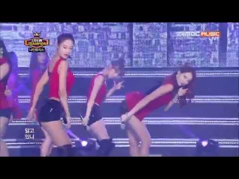 [HD 1080p] 130522 Nine Muses - Backstage & Wild @ Show Champ