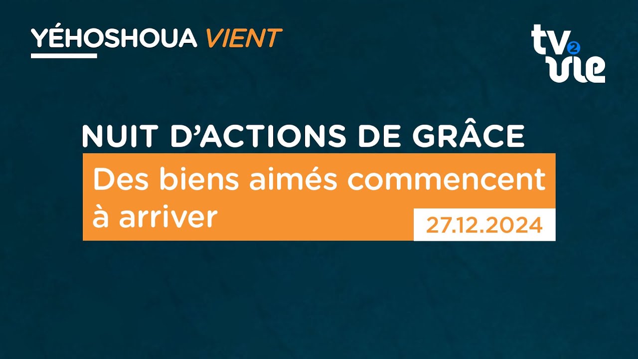 Thumbnail of video: Des biens aimés commencent à arriver