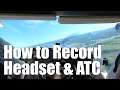 How to Record In-Flight Audio with GoPro Heros 5 thru 12 - InFlightCam Audio Cable