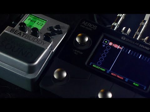 Doug Hanson - Liberated Live Looping Demo with the Aeros Loop Studio, BeatBuddy, and MIDI Maestro