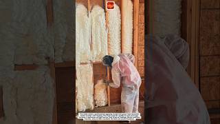 Professional Spray Foam Insulation Application