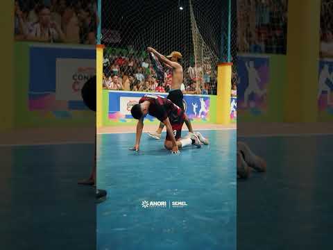 É o corre da bola pesada. Semifinal do Campeonato Anoriense 2026. #jandecotv #futsalam #amazonas