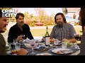 Bill Meets Joel And Tess For Lunch The Last Of Us Pedro Pascal Nick Offerman