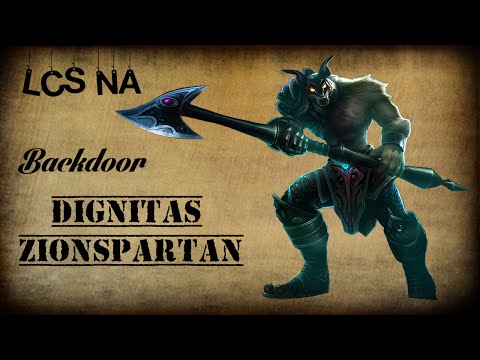 TSM VS DIG - DIG ZionSpartan - Nasus Backdoor