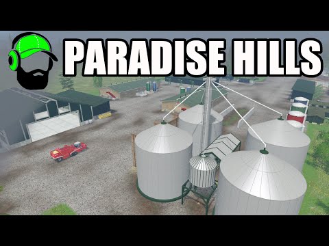Farming Simulator 15 - Paradise Hills - Harvesting potatoes with Spud