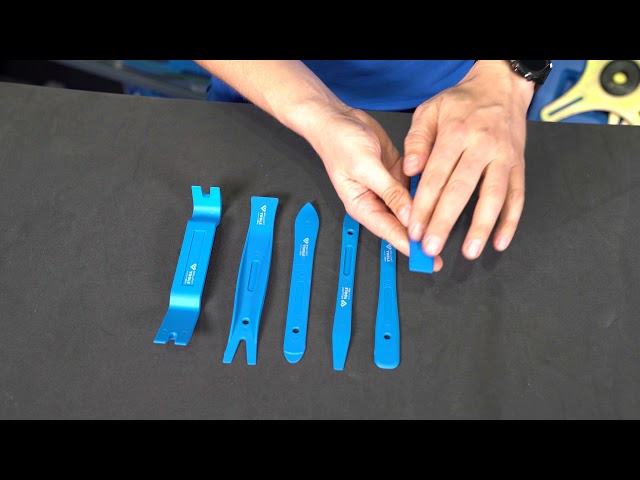 Video Teaser für BRLLIANT TOOLS BT511025 Zierleistenkeile-Satz, 6-tlg [Powered by KS Tools]