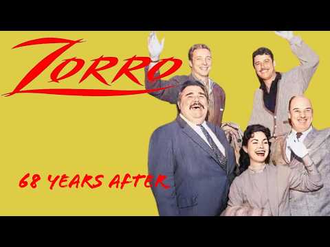 ZORRO (1957) - 68 YEARS have passed - THEN and NOW - CAST UPDATE