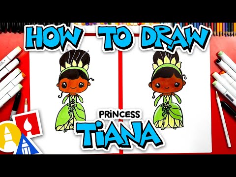 How To Draw Princess Tiana From Princess And The Frog