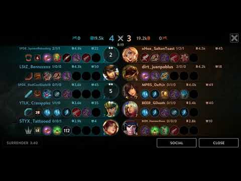 Vainglory 5v5 - Blackfeather WP - SystemRebooting Vainglory patch 4.0