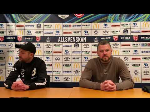 Presskonferens: Degerfors IF – IF Elfsborg