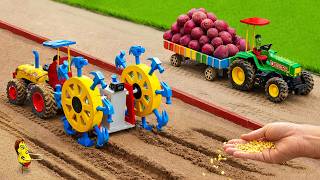 TOP Most Creative DIY Hammer Rotavator for New Tractor John Deere | HP Mini DIY Tractor