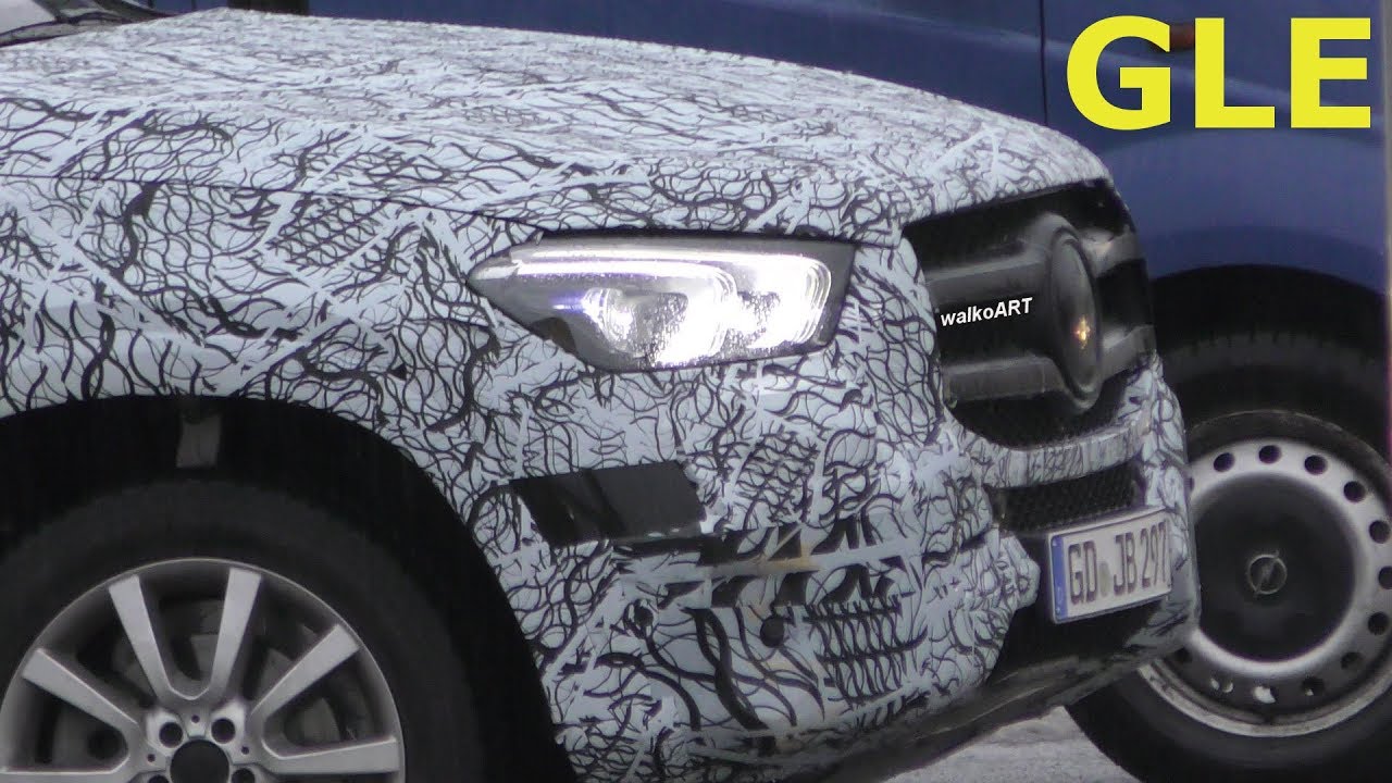 2019 Mercedes-Benz GLE zeigt Produktions-Scheinwerfer in Verkehrsspionagevideo 2019 Mercedes-Benz GLE zeigt Produktions-Scheinwerfer in Verkehrsspionagevideo