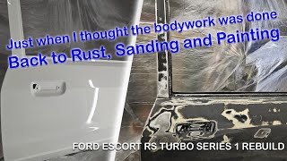 RS Turbo Restoration! Back to bodywork, finally one door done!!