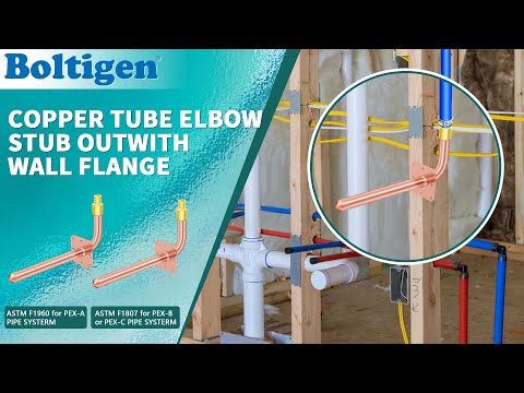 PRO PLUMBING: How to Install a PEX Stub Out Elbow (F1960 Expansion)