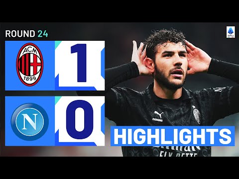 Resumen de Milan vs Napoli Jornada 24