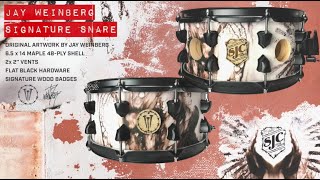 Video thumbnail for Jay Weinberg Signature 48pl Snare - Releasing 11/26/20 by SJC Custom Drums